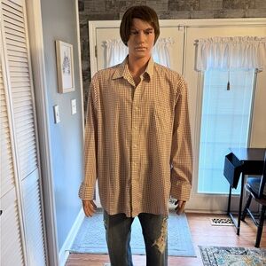 Men's Arrow Button Down Shirt SZ XL